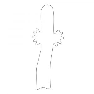 Mumin Pepparkaksform Hattifnatt 13 cm
