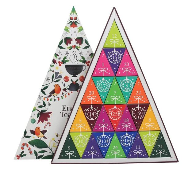 English Tea Shop - Triangular Adventskalender med Te