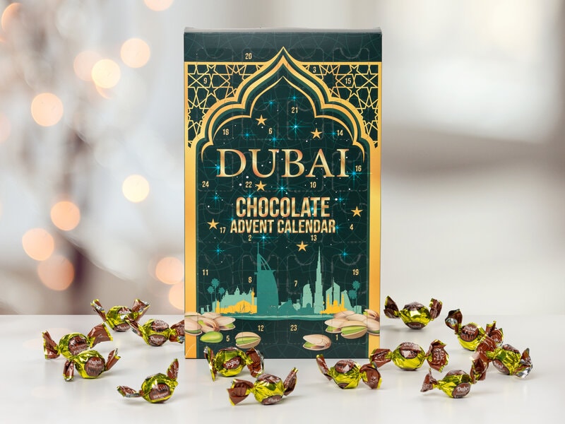 Dubai Choklad Adventskalender Dubai Choklad Adventskalender
