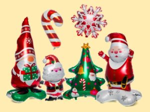 Folieballonger Jul 6-pack