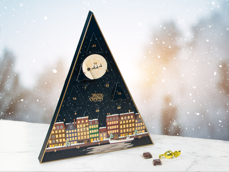 Cocoture Chokladkalender - Blå Cocoture Chokladkalender - Blå