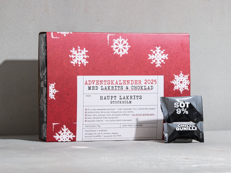 Haupt Lakrits Adventskalender Haupt Lakrits Adventskalender