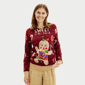 Årets jultröja 2025: Cute Cookie Woman - Dam