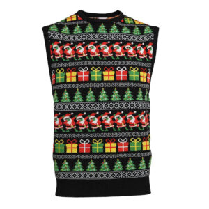 Årets jultröja 2025: Julväst - Dam