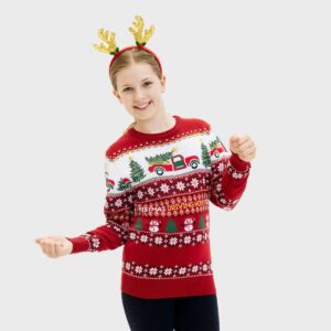 Årets jultröja till barn 2025: Driving Home For Christmas