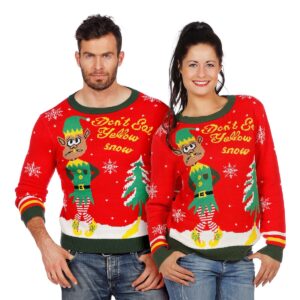 Dont Eat Yellow Snow Jultröja - X-Large