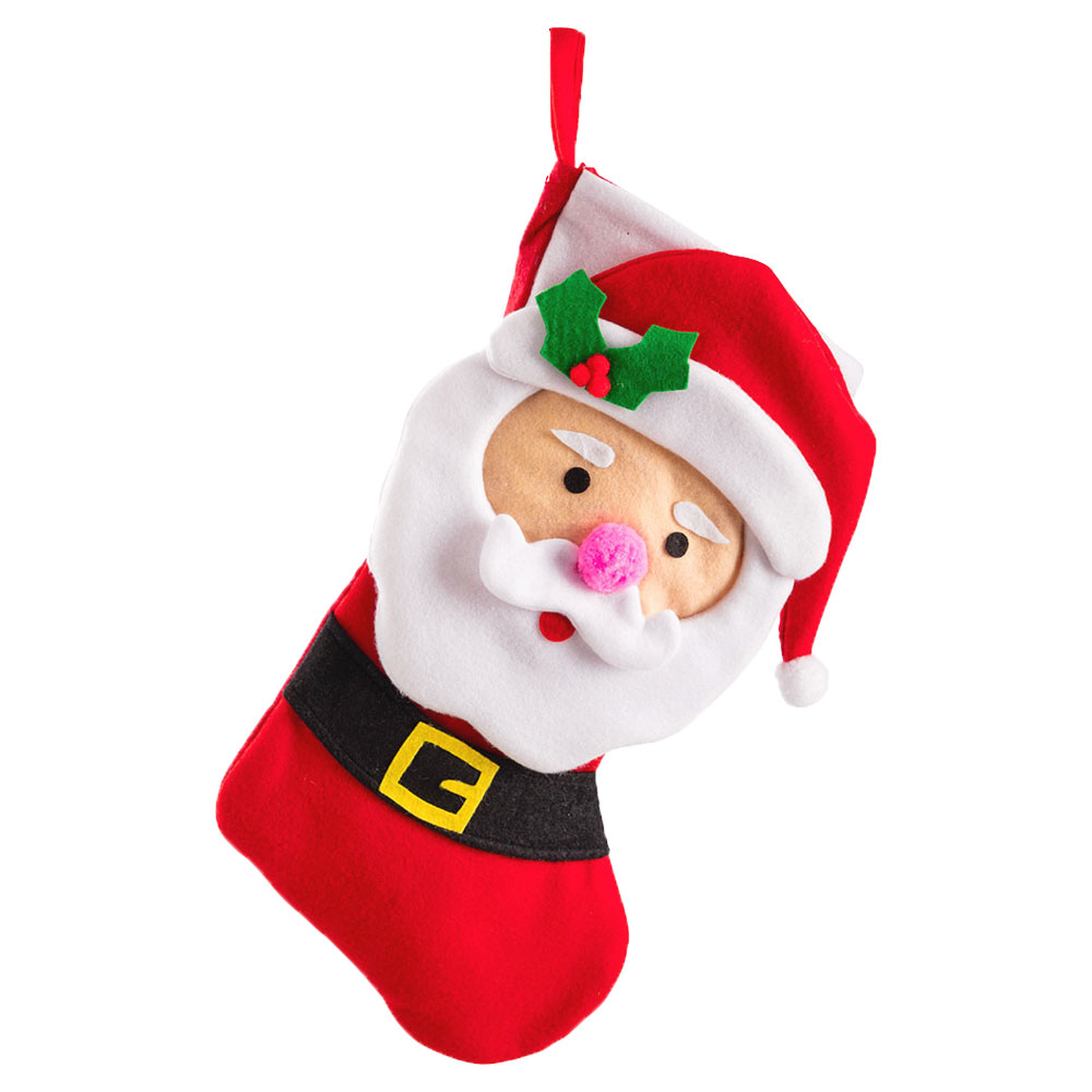 Julstrumpa Rolig Jultomte Julstrumpa Rolig Jultomte