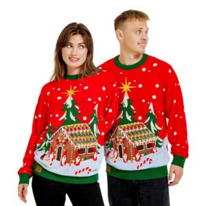 Jultröja Pepparkakshus - Large