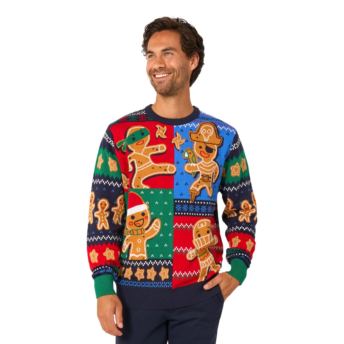 OppoSuits Gingerbread Jultröja - Medium OppoSuits Gingerbread Jultröja - Medium