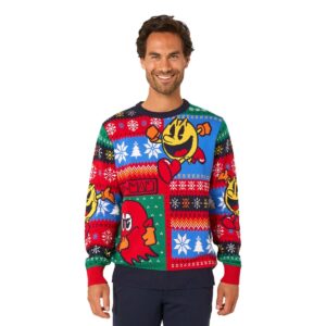 OppoSuits Pac-Man Jultröja - XXX-Large