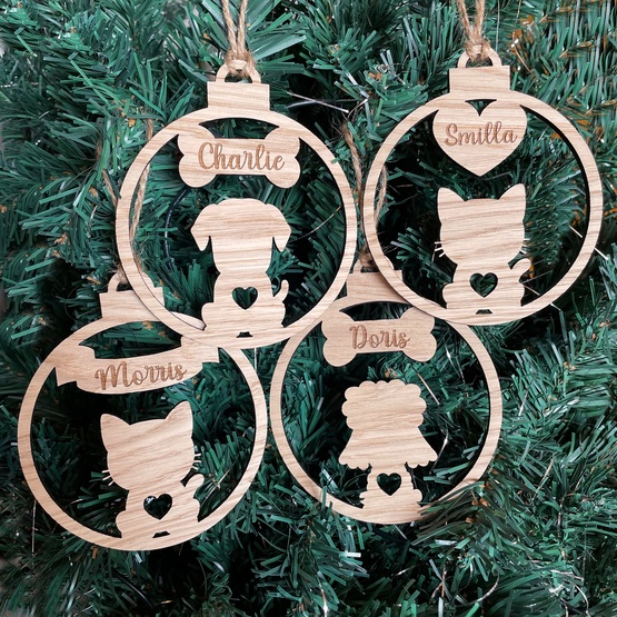 Pyssl Julkula Med Namn - Djur - Bild 13 Pyssl Julkula Med Namn - Djur - Bild 13