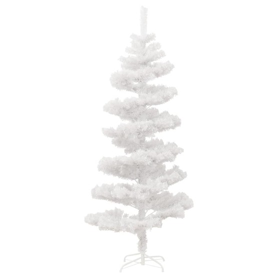 VidaXl Julgran Med Fot Slingrande Led Vit 180 Cm Pvc VidaXl Julgran Med Fot Slingrande Led Vit 180 Cm Pvc