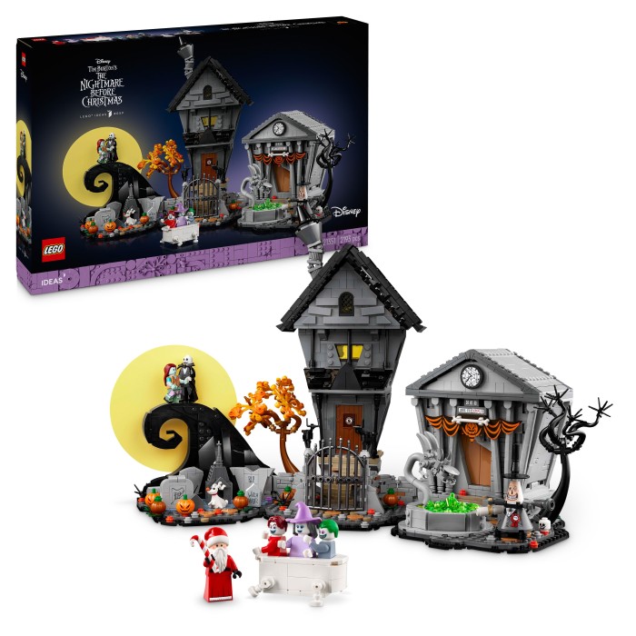 LEGO Ideas 21351 Disney Tim Burtons The Nightmare Before Christmas LEGO Ideas 21351 Disney Tim Burtons The Nightmare Before Christmas